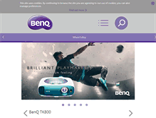 Tablet Screenshot of benq.eu