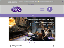 Tablet Screenshot of benq.it
