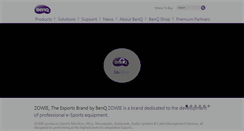 Desktop Screenshot of benq.com.au