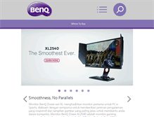 Tablet Screenshot of benq.com.au