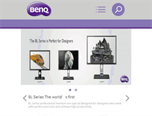 Tablet Screenshot of orwww.benq.com