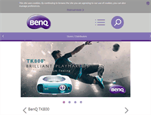 Tablet Screenshot of benq.si