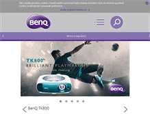 Tablet Screenshot of benq.sk