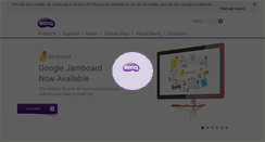 Desktop Screenshot of benq.ie